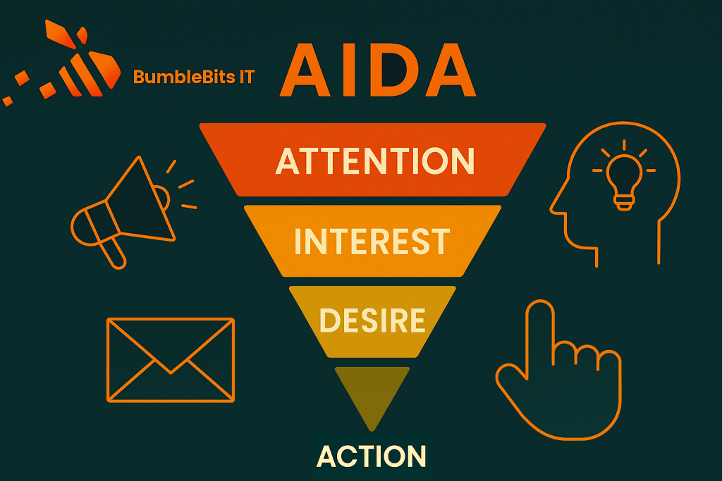 AIDA Modell visualisiert