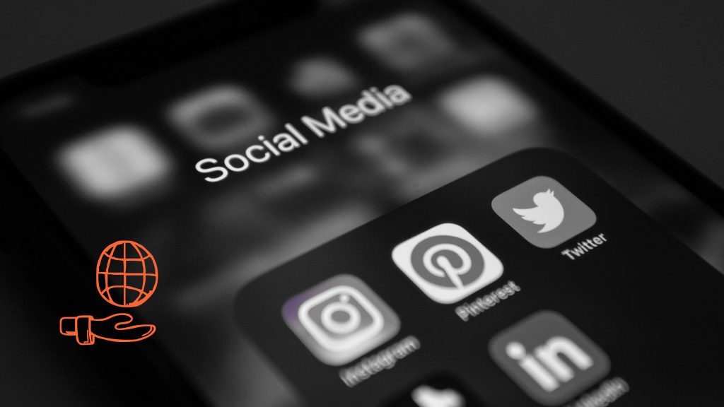 Social Media Apps auf Smartphone