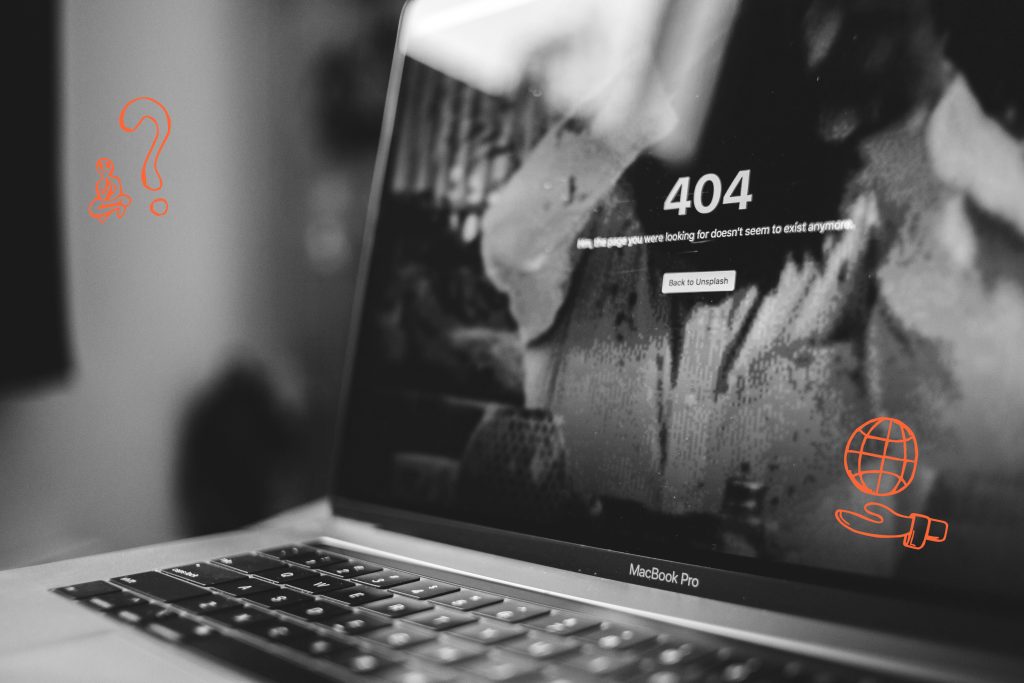 Fehlermeldung auf Laptop